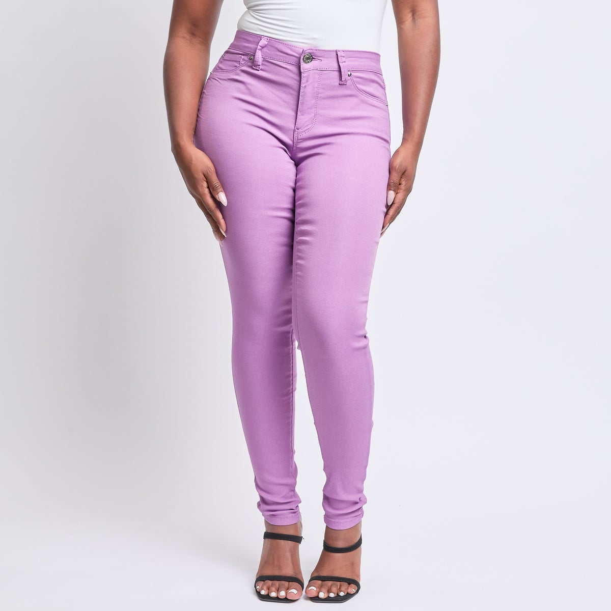 Purple Hyperstretch Skinny Jean