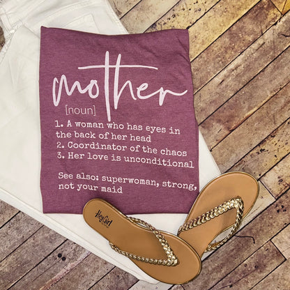 Mother Definition T-shirt