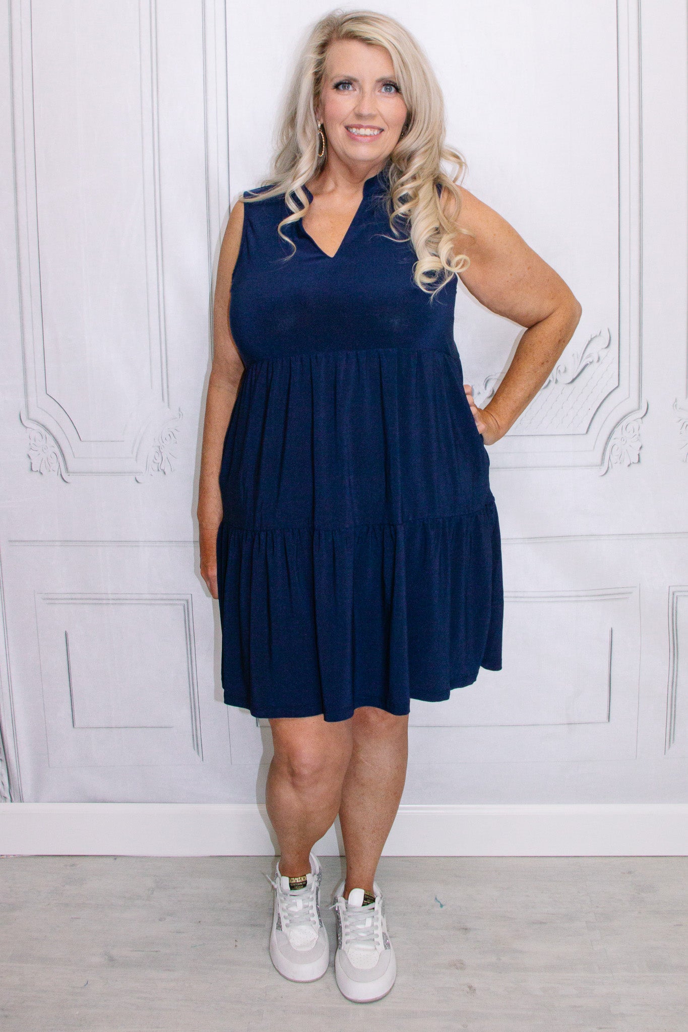 Navy Lizzy Dress